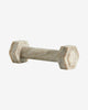 HVAR DUMBBELL, BROWN MARBLE