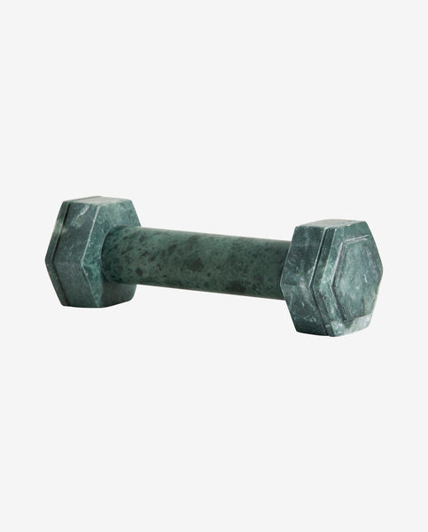 HVAR DUMBBELL, GREEN MARBLE