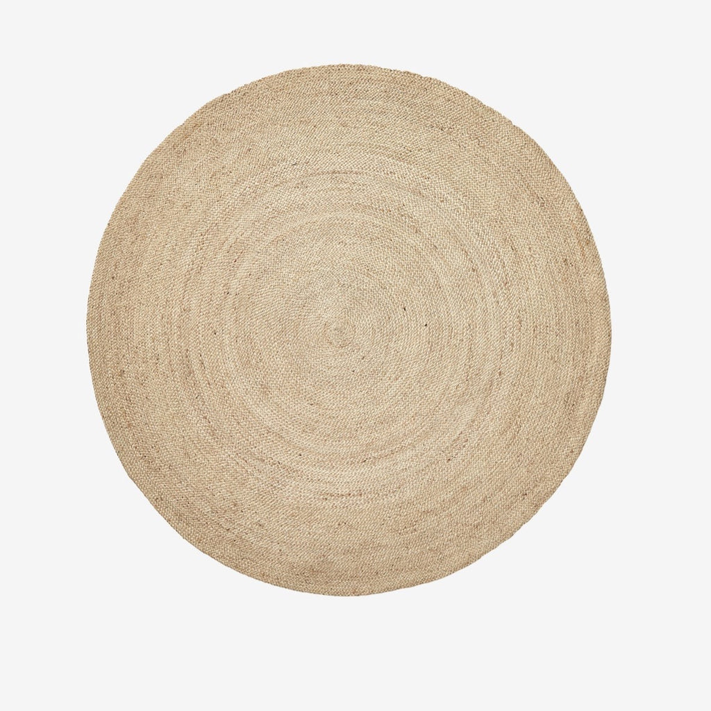 JUTE ROUND CARPET, NATURAL Ø 150