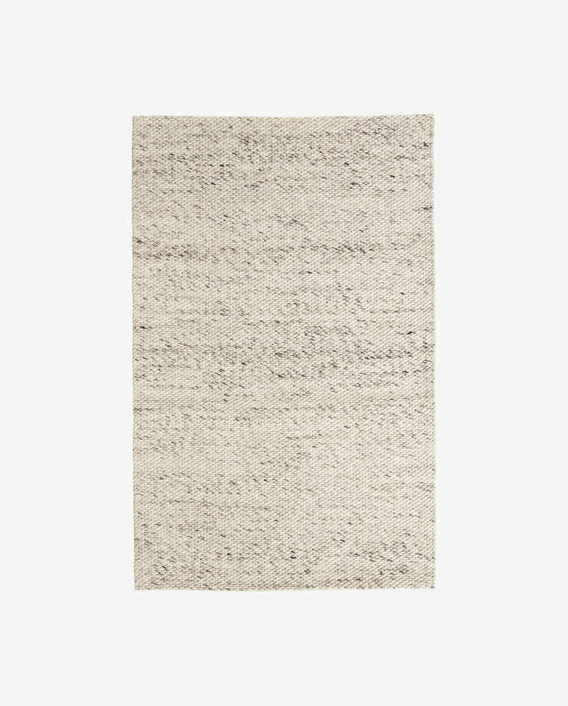 LARA rug, wool, ivory/grey, 200 x 300 cm