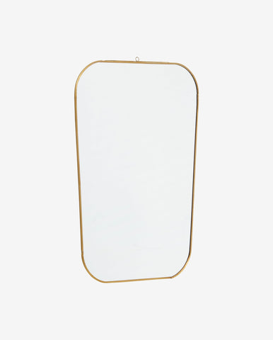 MIRROR, SQUARE, ROUNDED EDGES, 35 x 51 cm