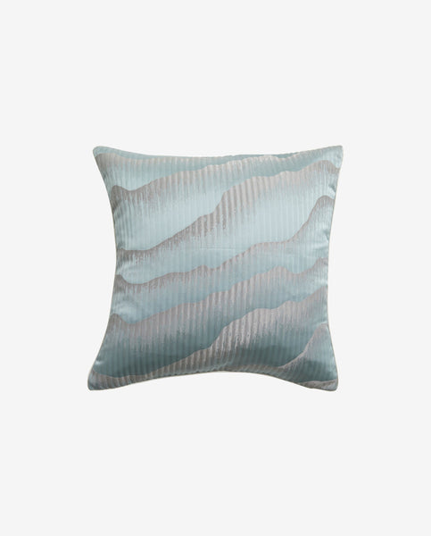 AVIOR CUSHION COVER, BLUE/GREY