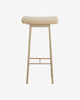 ZALA BAR STOOL, BEIGE