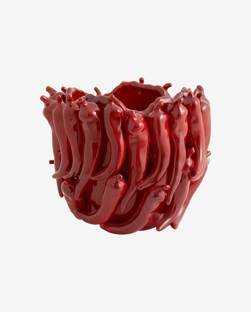 TORRES VASE, RED