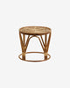 CANIA BAMBOO TABLE, NATURAL Ø 43