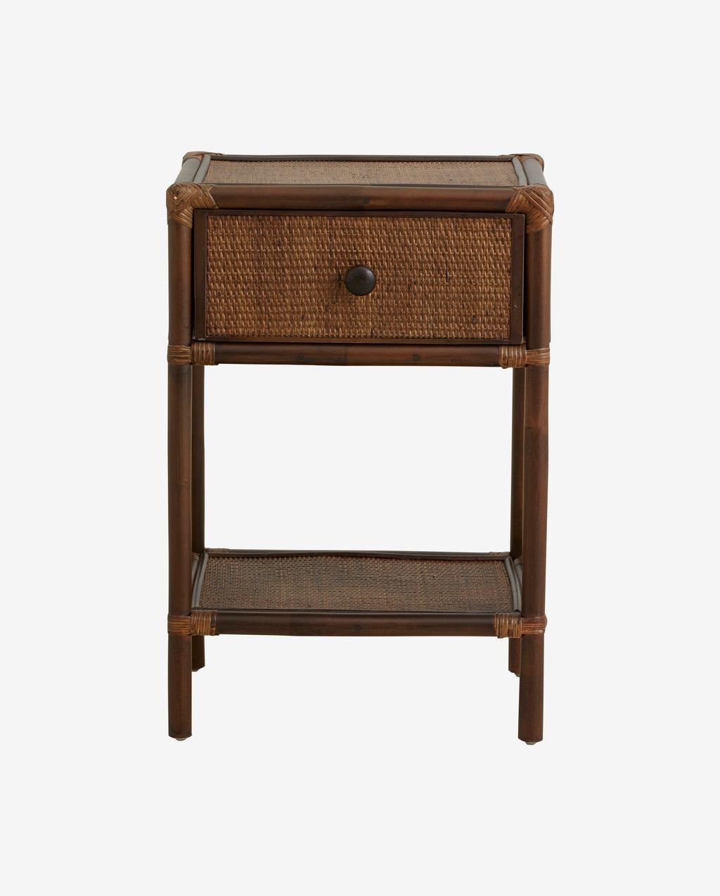 COLONIAL HAYES SIDE TABLE, BROWN