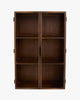 NANGO WALL CABINET, 2 DOOR, DARK BROWN