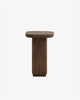 TOKE SIDE TABLE, DARK BROWN