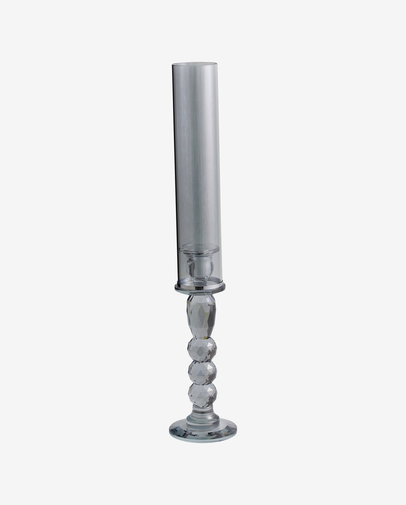 NOSY CANDLEHOLDER, SMOKE GREY