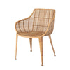 AMIRA Lounge Chair, Nature, Rattan