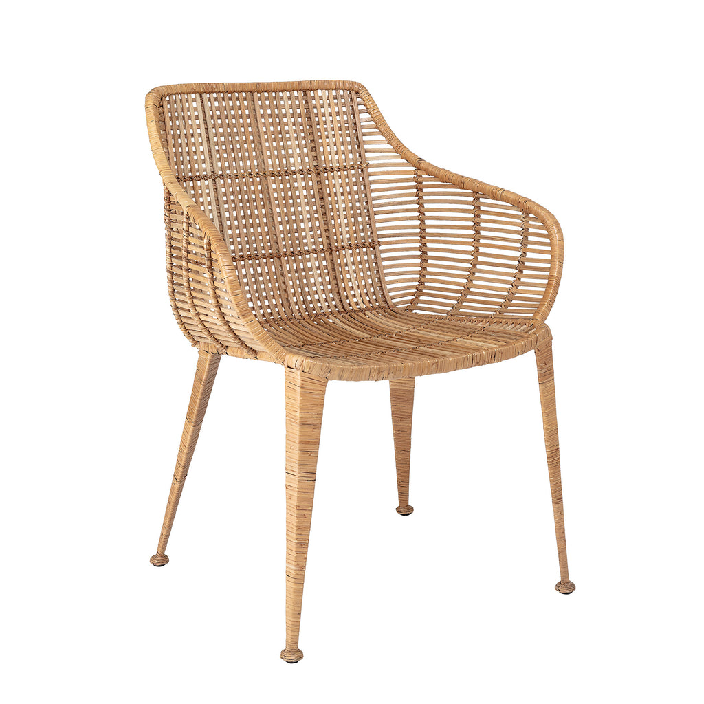 AMIRA Lounge Chair, Nature, Rattan