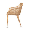 AMIRA Lounge Chair, Nature, Rattan