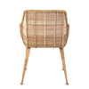 AMIRA Lounge Chair, Nature, Rattan