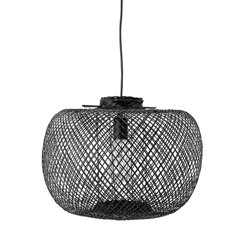 RODI Pendant Lamp, Black, Bamboo