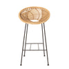 Yonne Bar Chair, Nature, Rattan