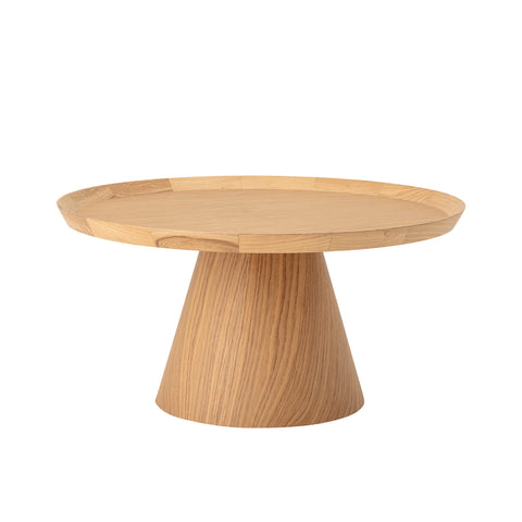 Luana Coffee Table, Nature, Oak, Ø 74