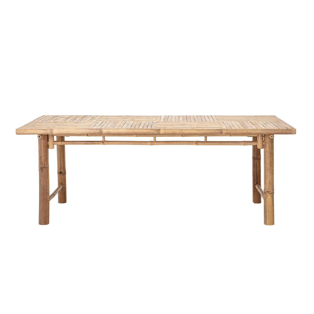 SOLE Dining Table, Nature, Bamboo, 100 x 200