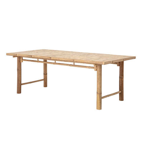 SOLE Dining Table, Nature, Bamboo, 100 x 200