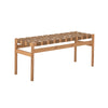 ROEL Bench, Brown, Oak