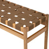 ROEL Bench, Brown, Oak