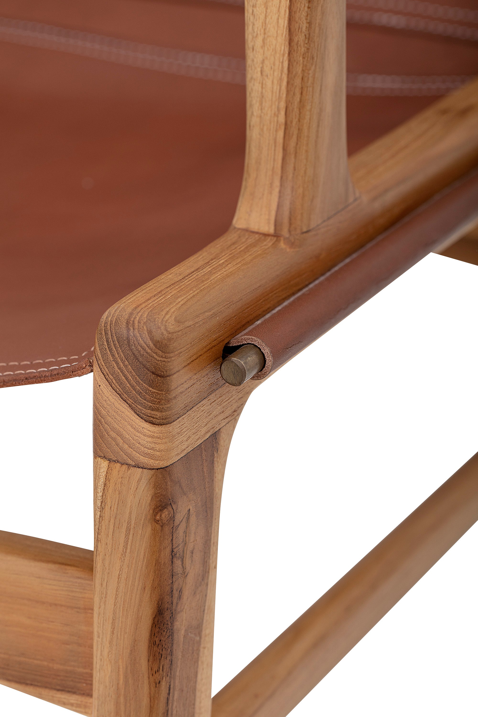 OLLIE Lounge/Dining Chair, Brown, Leather