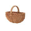 ETTIE BASKET, Brown, Rattan