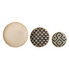 SASI Wall Basket, Set of 3, Bamboo