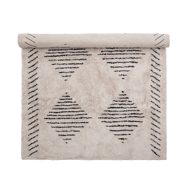 Rug Jegor, Nature, Cotton, 140 x 200