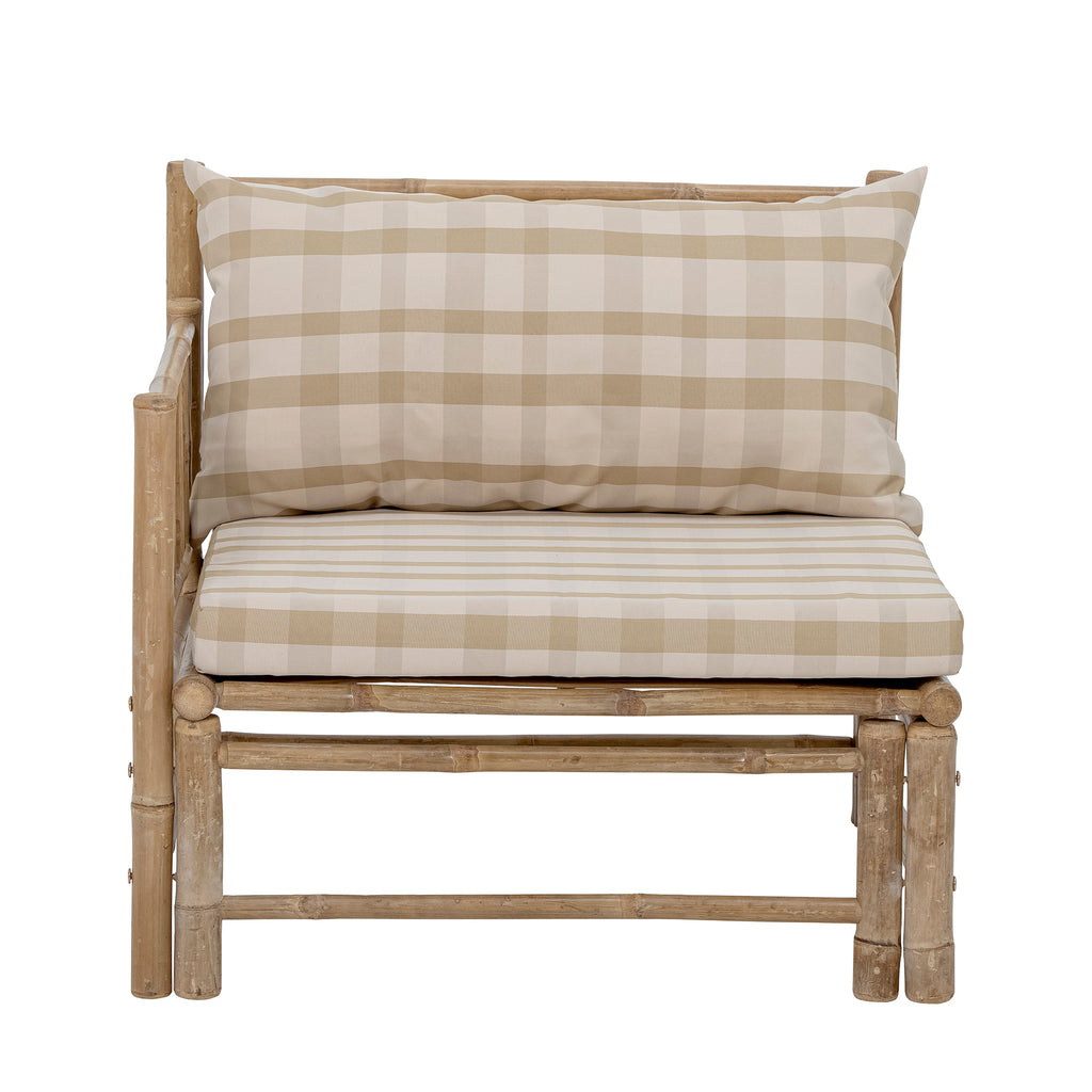 KORFU Module Sofa Left Corner, Nature, Bamboo
