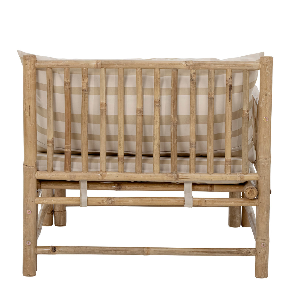 KORFU Module Sofa Left Corner, Nature, Bamboo