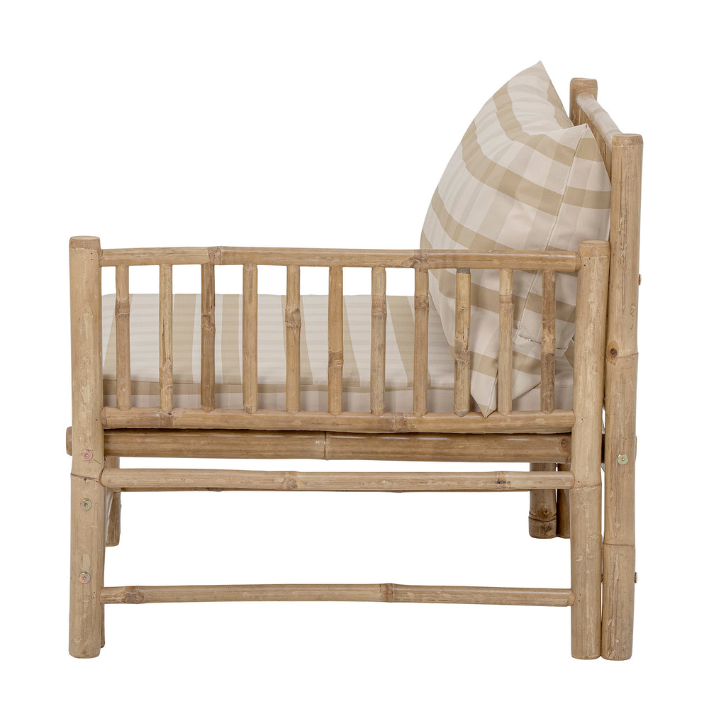 KORFU Module Sofa Right Corner, Nature, Bamboo