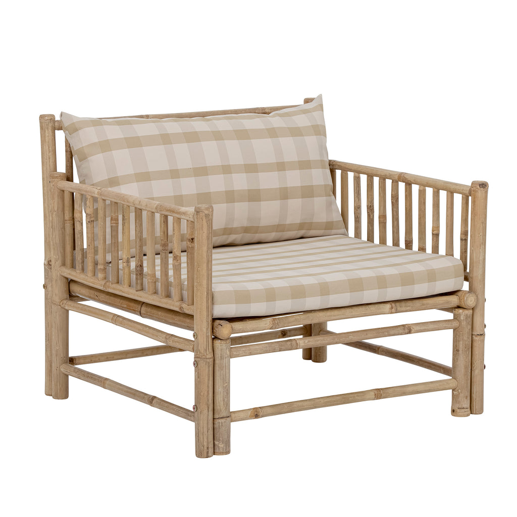 KORFU Lounge Chair, Nature, Bamboo