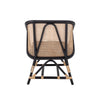 LOUE Lounge Chair, Black, Rattan