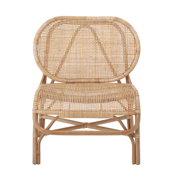 ROSEN Lounge Chair, Nature, Rattan