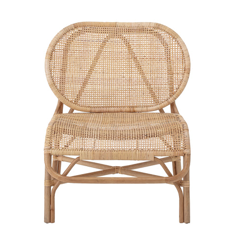 ROSEN Lounge Chair, Nature, Rattan