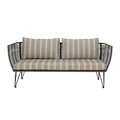 MUNDO Sofa for 2, Green, Metal