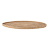 BAGGA Tray, Nature, Rattan Ø 45