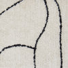 Viga Rug, White, Cotton 180 x 120 CM