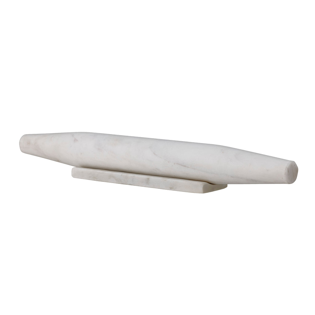 Filippa Rolling Pin, White, Marble