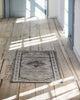 VENUS WOVEN RUG, DUSTY GREY, 60 x 90