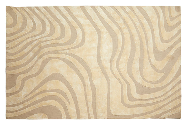 HARPER jacquard woven rug, 160 x 240, Beige