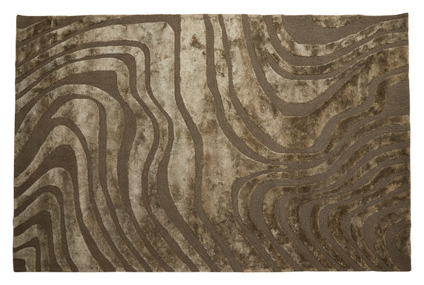 HARPER jacquard woven rug, 160 x 240, Grey
