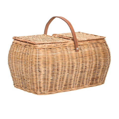 GOR BASKET, Nature, Rattan