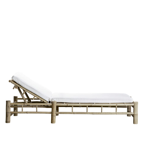 BAMBOO SUNBED SINGLE | WHITE, SAND, GREY or BLACK MATTRESS