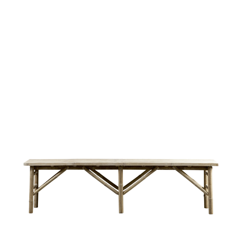 BAMBOO BENCH 170 CM