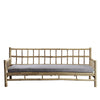 BAMBOO COUCH | WHITE, SAND, GREY or BLACK MATTRESS