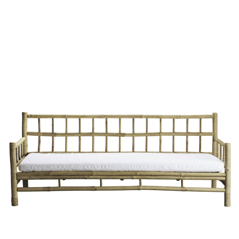 BAMBOO COUCH | WHITE, SAND, GREY or BLACK MATTRESS