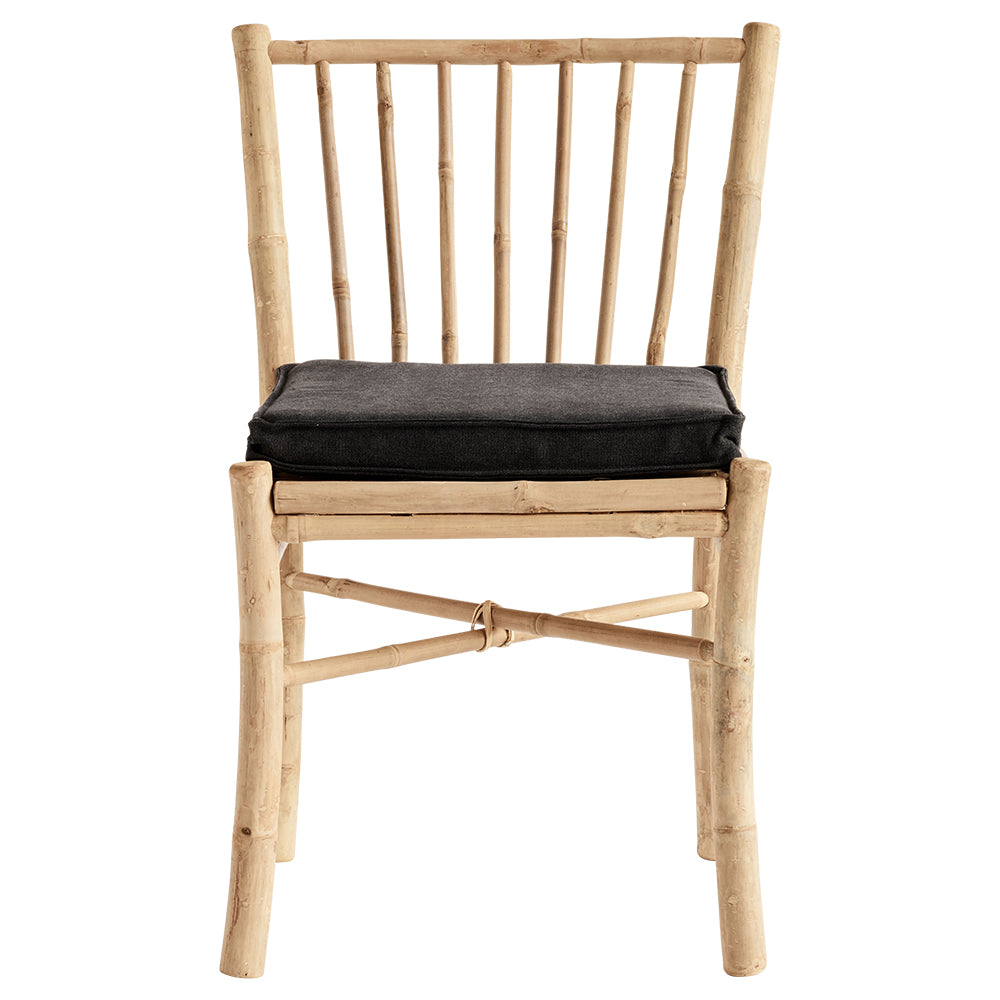 BAM DINING CHAIR | BAMBOO | WHITE, SAND, GREY or BLACK CUSHION