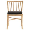 BAM DINING CHAIR | BAMBOO | WHITE, SAND, GREY or BLACK CUSHION