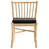 BAM DINING CHAIR | BAMBOO | WHITE, SAND, GREY or BLACK CUSHION